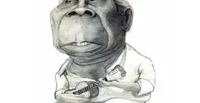 Nove caricaturas de Nelson Cavaquinho