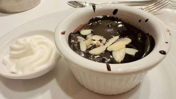 Mousse de chocolate vegano