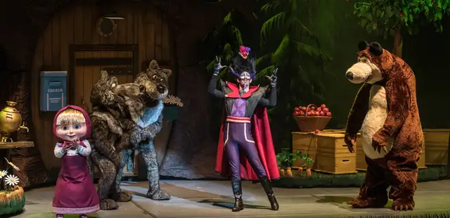 Espetáculo ‘Masha e o Urso: Missão no Circo’