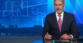 Após ter covid, William Bonner volta ao JN e faz apelo ao vivo