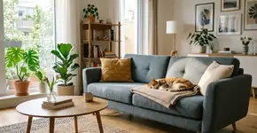 Pare de brigar com seu gato! O segredo do tecido de sofá que as garras não conseguem destruir