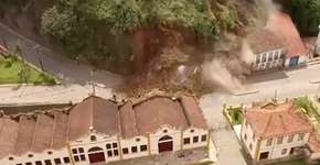 Desabamento do casarão histórico em Ouro Preto será investigado pelo MP