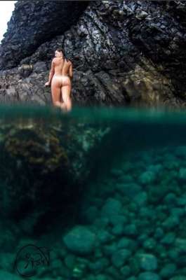 Fabiula Nascimento em paisagem exuberante