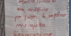 Bilhete salva mulher que era espancada pelo marido no ES