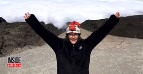 Com 8 anos e um coração frágil, ela chegou ao topo do Kilimanjaro