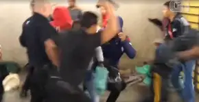 Vídeo mostra seguranças do Metrô agredindo pessoas em situação de rua