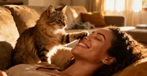 O verdadeiro motivo da patada do gato no seu rosto