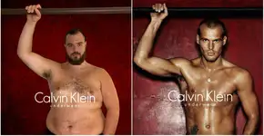 Engenheiro recria publicidades de cueca com corpo real e viraliza