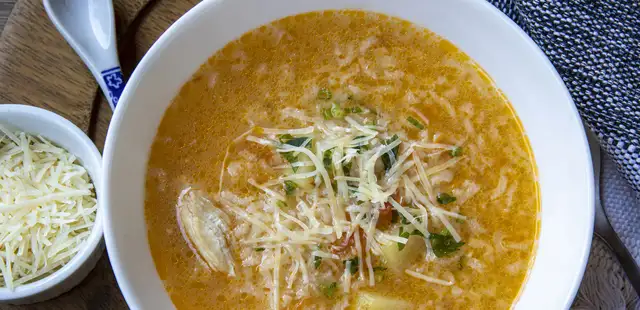 A canja de galinha mais cremosa e fácil que você vai experimentar
