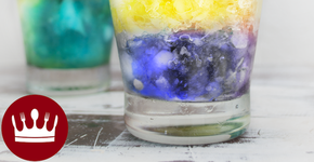 Por um verão colorido: raspadinha arco-íris