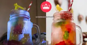 Brilha no escuro: drink carnaval