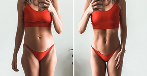 Influencer mostra corpo real por trás de suas fotos no Instagram