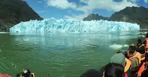 Gigante, geleira San Rafael, na Patagônia chilena, ganha novo catamarã