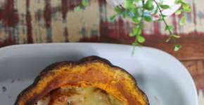 Abóbora Recheada Low Carb: um resultado incrível de sabor