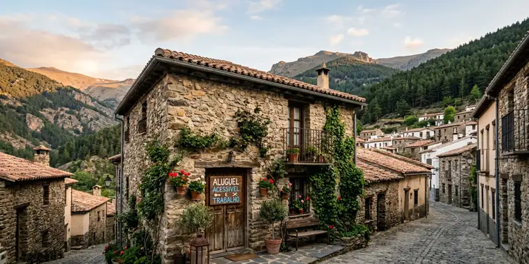 Featured main: A aldeia de 115 habitantes procura novos moradores: oferece casa, trabalho e uma nova vida nas montanhas