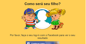 Teste na web: Como será seu filho?