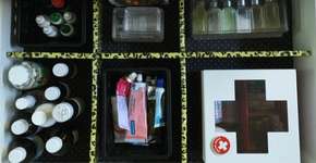 Aprenda a fazer divisórias para gavetas usando isopor