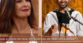 Participante do Encontro ‘engana’ Fátima Bernardes e pede emprego