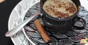 Arroz doce fitness, sem lactose