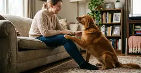 Comportamento canino: por que os cães nos tocam com a pata