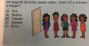 É a Claudia?! Questão da Olimpíada de Matemática vira meme