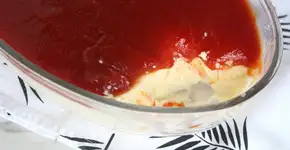 Mousse Romeu e Julieta extremamente fácil de fazer