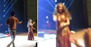 Vídeo mostra Maria Bethânia expulsando fã durante apresentação