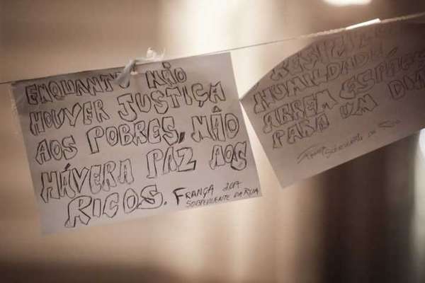 O movimento auxilia as pessoas na cracolândia e organiza eventos culturais