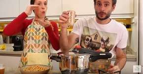 Casal brasileiro tem canal no YouTube para ensinar receitas em Libras