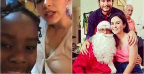 Bruna Marquezine e Tata Werneck passam Natal com refugiados