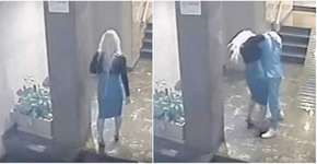 Homem que agrediu namorada é preso após ser identificado em vídeo