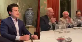 Temer aparece em vídeo gargalhando de Bolsonaro após escrever carta