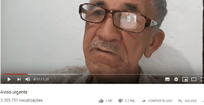 Foto: (Reprodução: Canal Nilson Izaias Papinho Oficial/ Youtube)