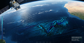 Os satélites registram ondas de 20 metros, equivalentes à altura do Arco do Triunfo, revelando o poder das marés oceânicas