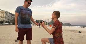 Atleta britânico pede namorado em casamento durante Olimpíadas