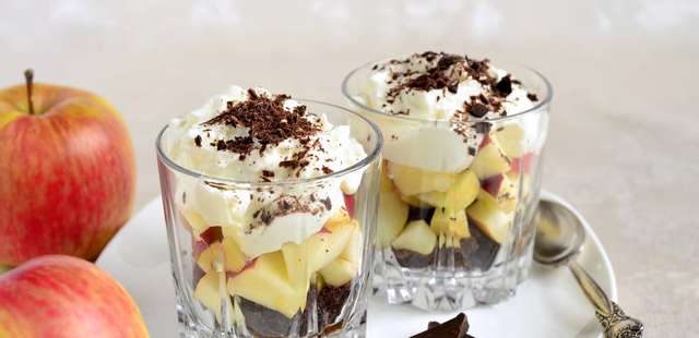 Aprenda a fazer maçã trifle fácil e surpreendentemente deliciosa