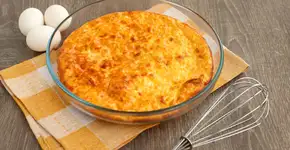 Faça uma omelete de forno em três passos