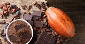 Qual a relação entre o consumo de chocolate amargo e redução da pressão alta