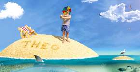 Editorial de gravidez esbanja criatividade