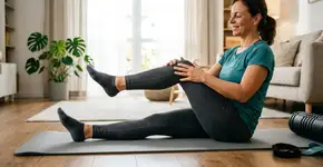 5 exercícios para fortalecer os joelhos e aliviar as dores nas pernas em casa, sem precisar de equipamentos