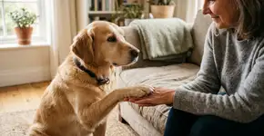 Se seu cachorro te tocar com a pata, não é coincidência. A mensagem real pode te surpreender, e nem sempre é “Quero que você me faça carinho”