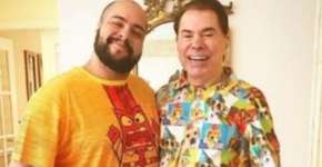 Tiago Abravanel mostra look de Silvio Santos em festa do pijama