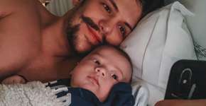 Saulo Poncio é criticado por tênis caríssimo do filho de 3 meses