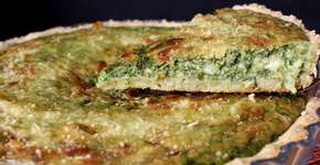 Quiche de espinafre com queijo: aprenda essa receita deliciosa