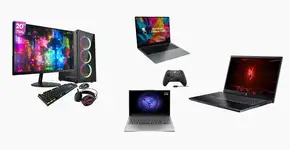 Pra levar! Vários notebooks e PC gamer poderosos estão com descontão e cupons de até R$1.500 OFF!