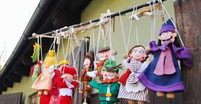 Cesky Krumlov, na República Tcheca, a cidade das marionetes