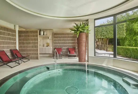 Área do Spa do Château Grand Barrail