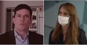 Poliana Abritta conseguiu calar Sergio Moro em entrevista no ‘Fantástico’