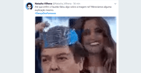 Faustão muda qualidade da transmissão e público estranha