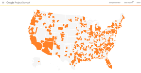 Projeto do Google mostra potencial para energia limpa nos EUA
